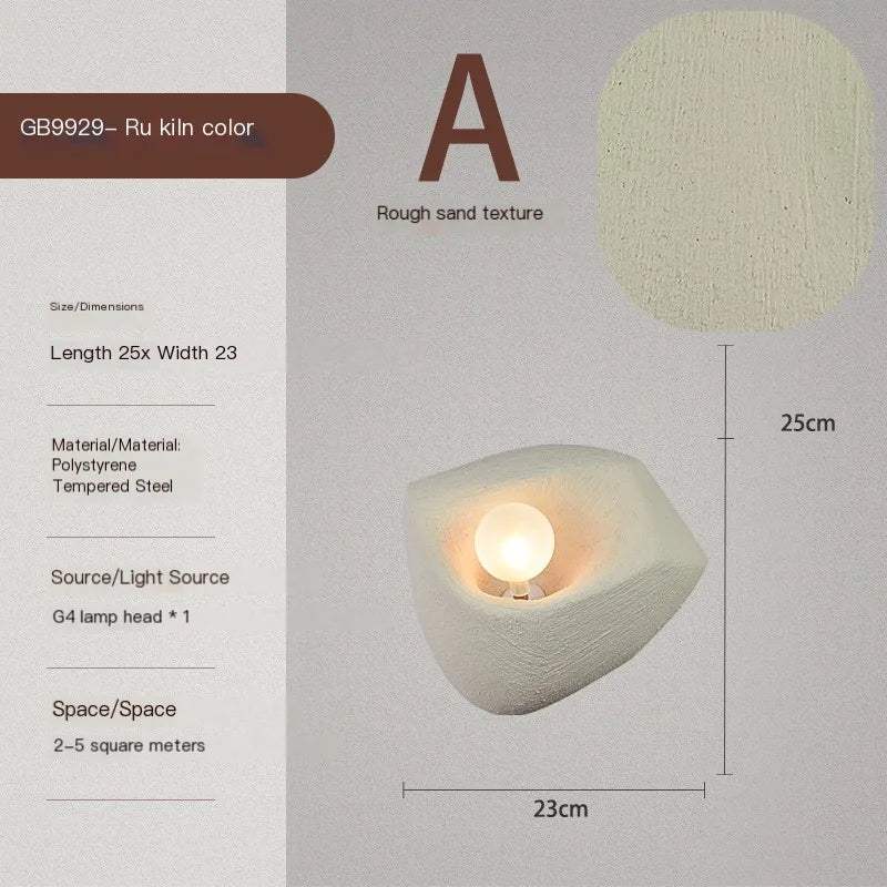 japandi-style-resin-wall-light-modern-nordic-style-wall-mounted-creative-lamp-besontique-home-53037 - Besontique Home
