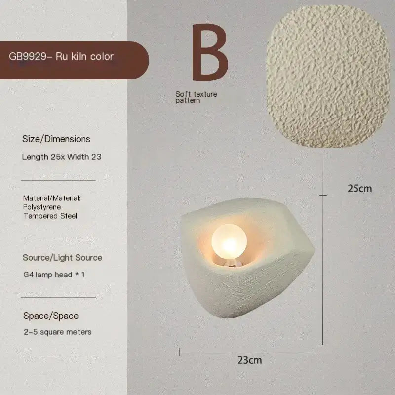 japandi-style-resin-wall-light-modern-nordic-style-wall-mounted-creative-lamp-besontique-home-90627 - Besontique Home