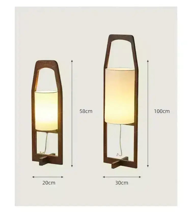 japandi-vintage-wood-fabric-floor-lamp-modern-art-led-home-mood-stand-light-besontique-home-35151 - Besontique Home