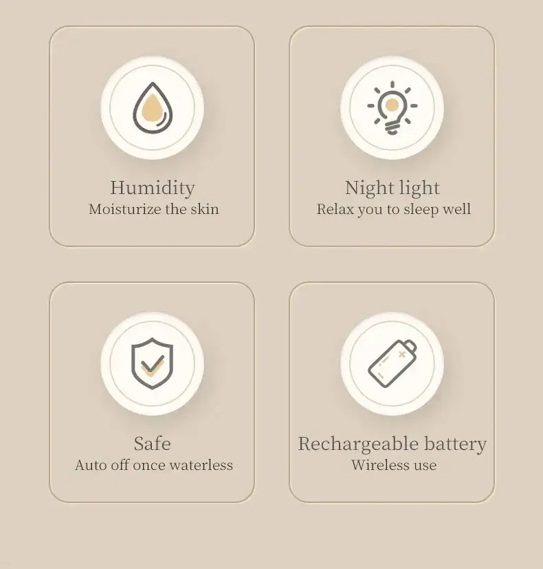 led-light-flower-bloom-design-air-humidifier-modern-boho-usb-charging-mist-maker-besontique-home-73301 - Besontique Home