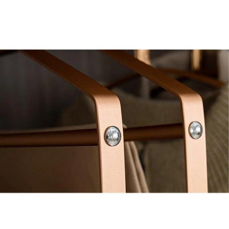 Matte Gold/Silver 5 in 1 Multi-Layer Pants Trouser Hanger │ Wardrobe Clothes Hanging Rack - Besontique Home