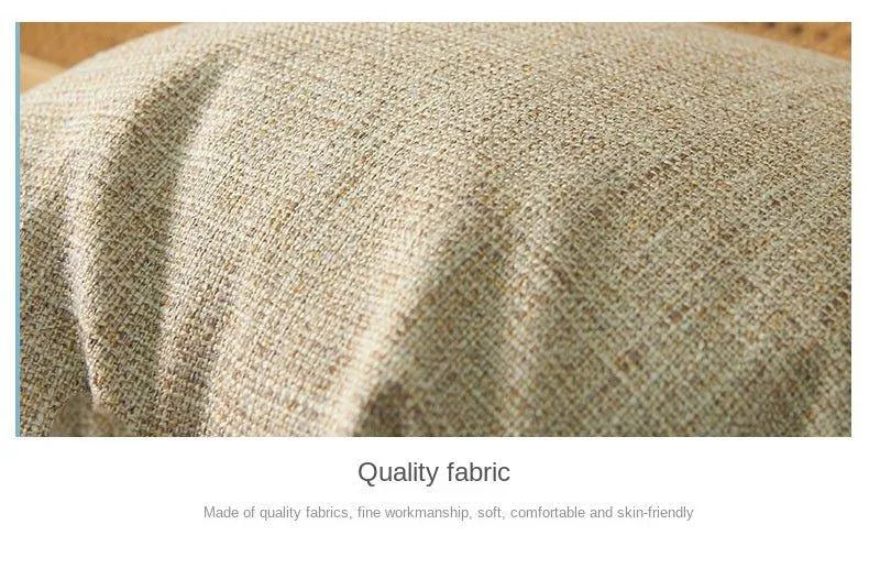 Minimal Linen Cushion Cover with Tassels - Besontique Home