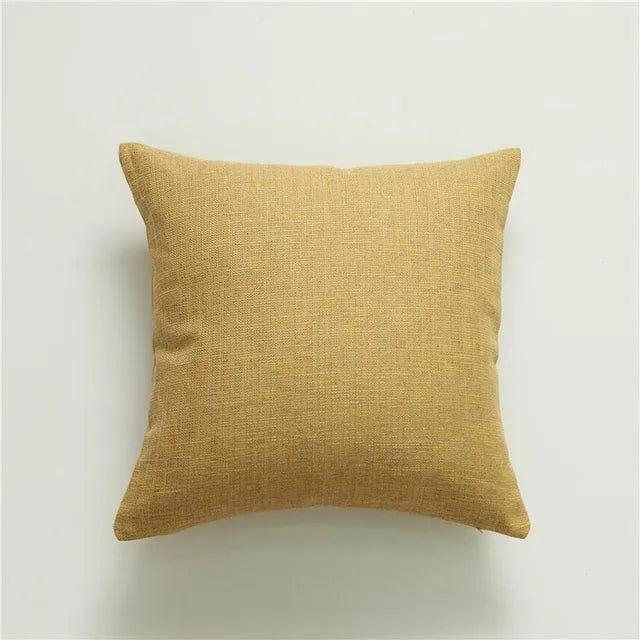 Minimal Linen Cushion Cover with Tassels - Besontique Home