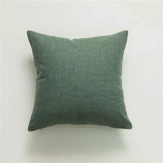 Minimal Linen Cushion Cover with Tassels - Besontique Home