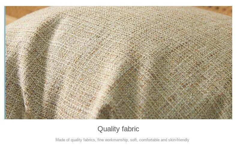 Minimal Linen Cushion Cover with Tassels - Besontique Home