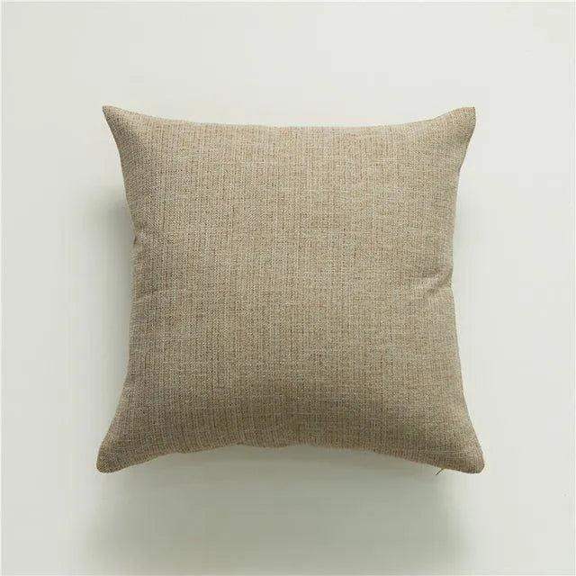 Minimal Linen Cushion Cover with Tassels - Besontique Home