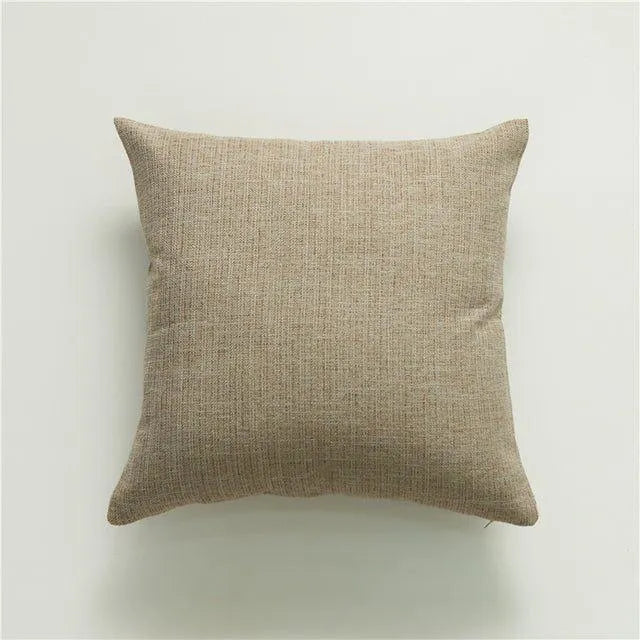 Minimal Linen Cushion Cover with Tassels - Besontique Home