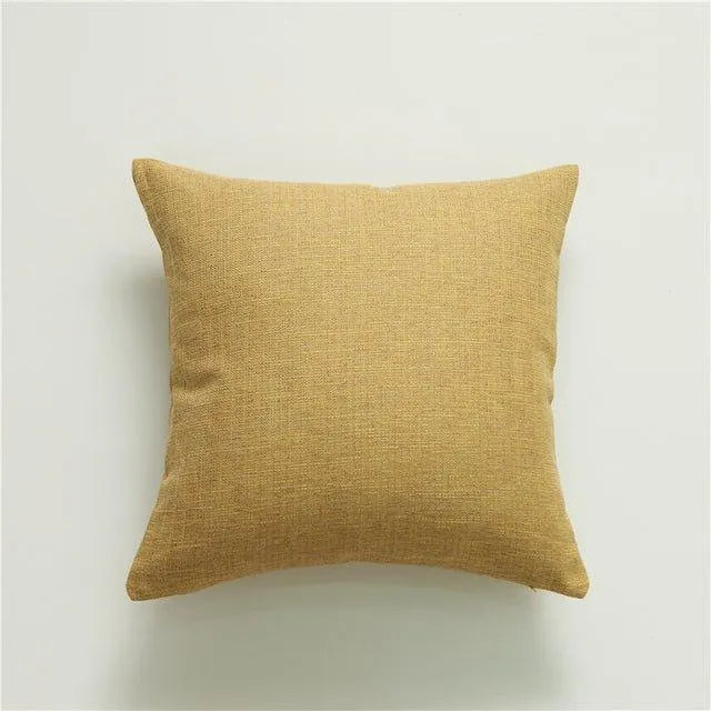 Minimal Linen Cushion Cover with Tassels - Besontique Home