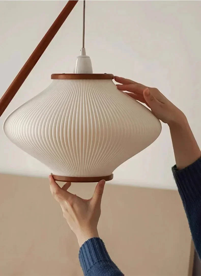 Minimal Nordic style Japandi Tall Floor Lamp Light - Besontique Home