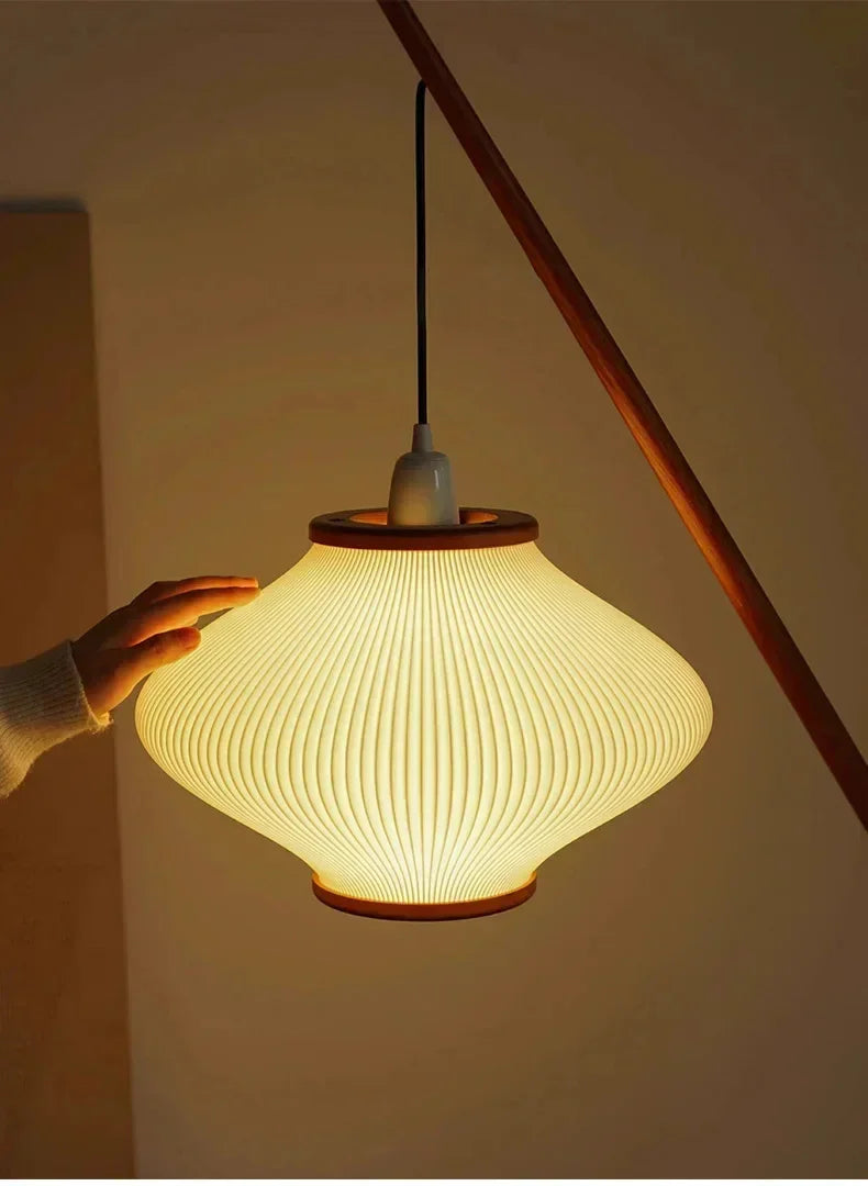 Minimal Nordic style Japandi Tall Floor Lamp Light - Besontique Home