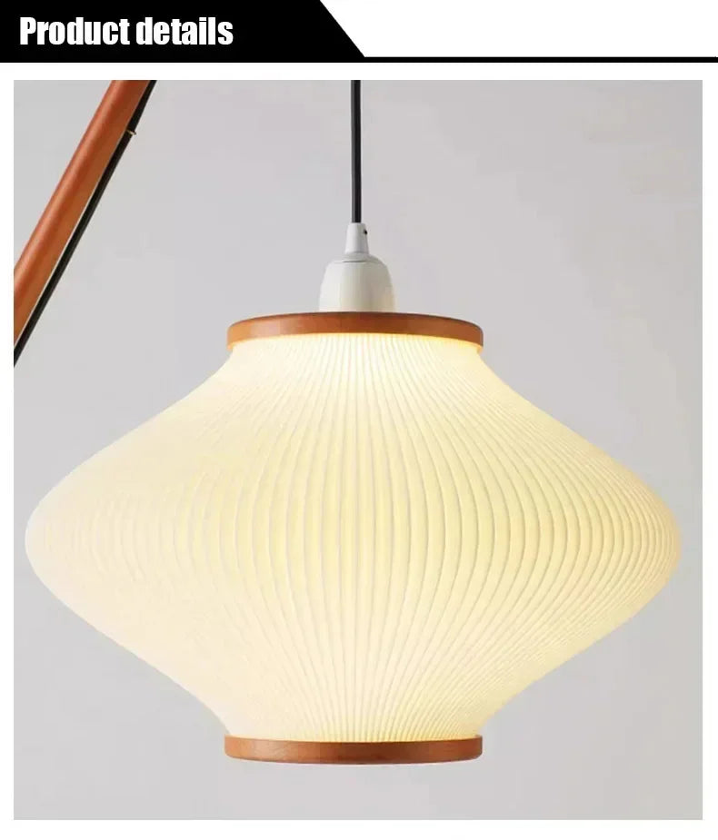 Minimal Nordic style Japandi Tall Floor Lamp Light - Besontique Home