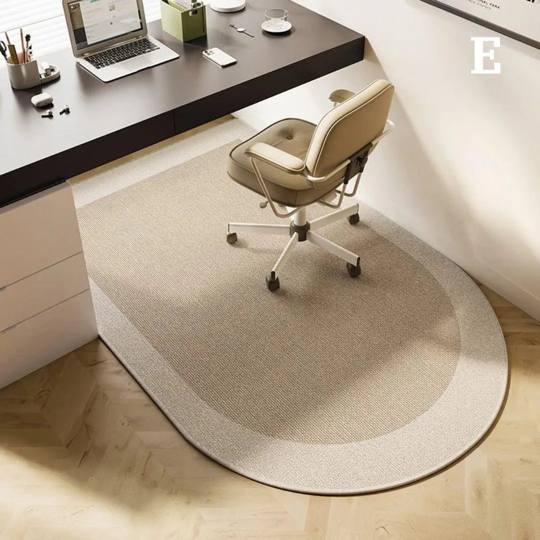 Minimal Rounded Corner Non-slip Floor Mat Rug - Besontique Home