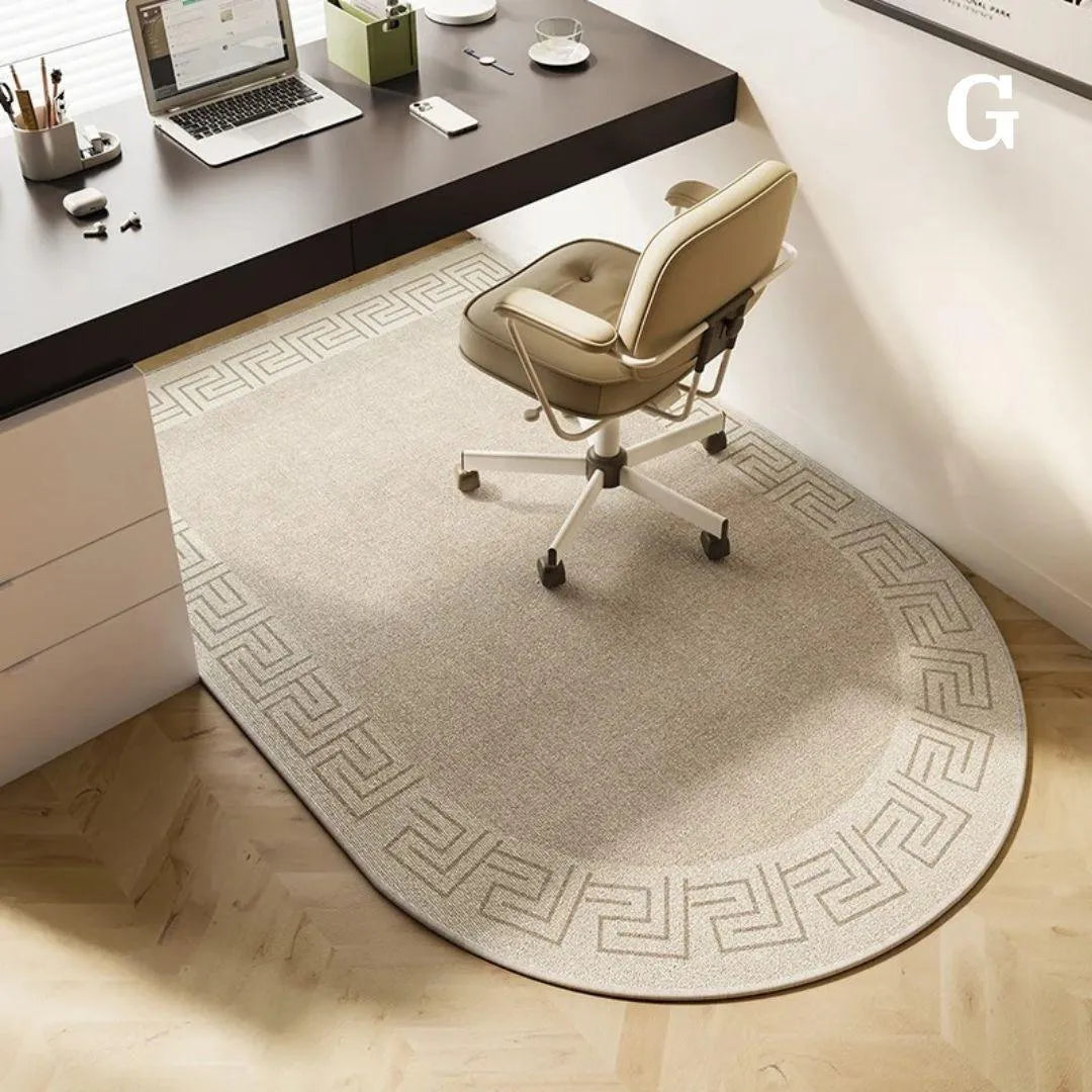 Minimal Rounded Corner Non-slip Floor Mat Rug - Besontique Home