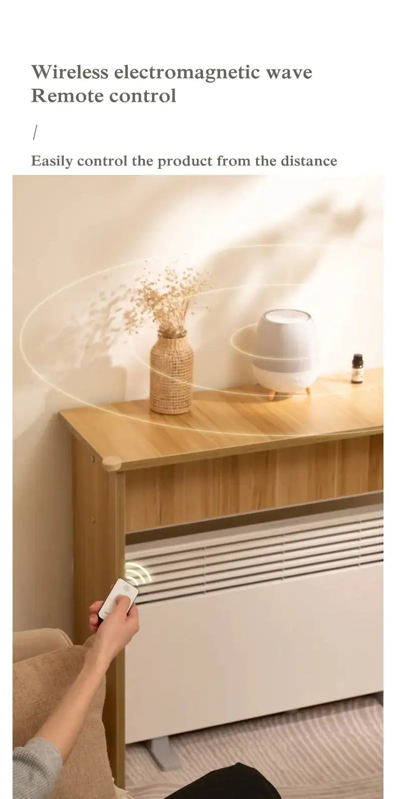 minimal-style-aroma-essential-oil-humidifier-modern-boho-ultrasonic-aromatherapy-diffuser-with-remote-control-besontique-home-12059 - Besontique Home