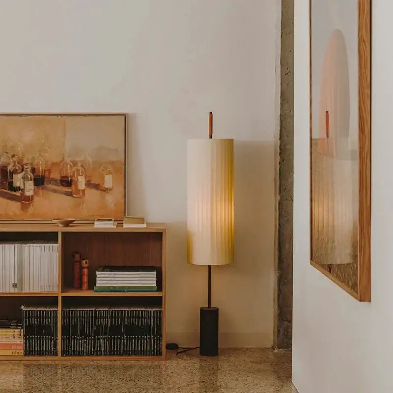 minimalist-fabric-marble-floor-lamp-modern-retro-art-led-home-mood-tall-stand-light-besontique-home-62610 - Besontique Home