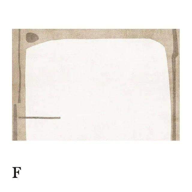 Minimalist High-end Fluffy Soft Rugs │ Modern Oriental Large Area Decorative Carpet - Besontique Home
