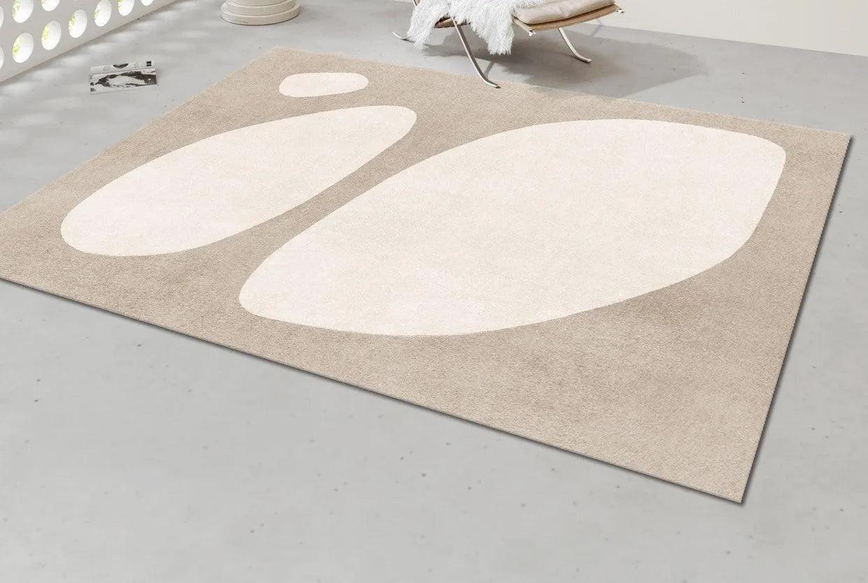 Minimalist High-end Fluffy Soft Rugs │ Modern Oriental Large Area Decorative Carpet - Besontique Home