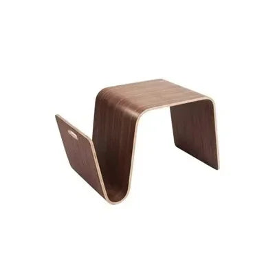 Minimalist Scandi N-Type Mini Side Table │ Solid Wood Bedside Table Furniture - Besontique Home