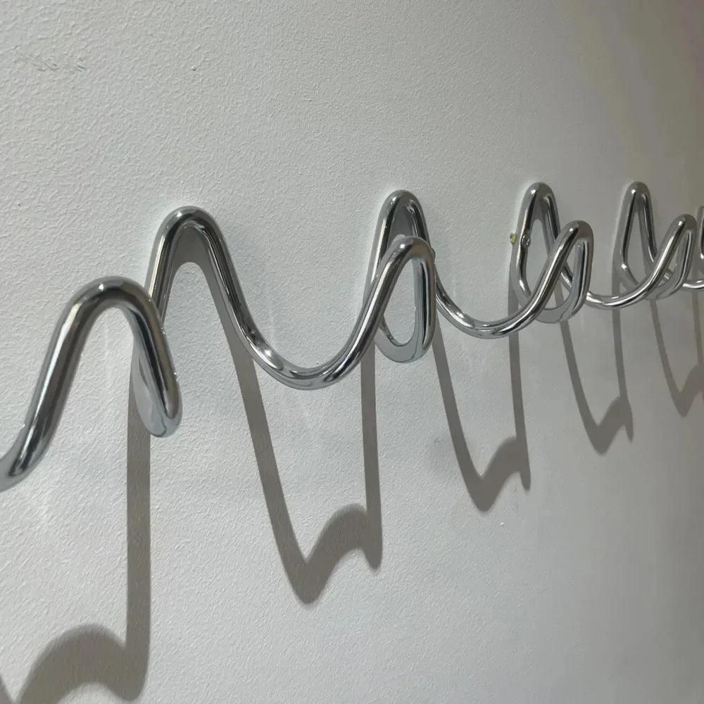 Minimalist Wave Wall Hanging Hook Hanger - Besontique Home