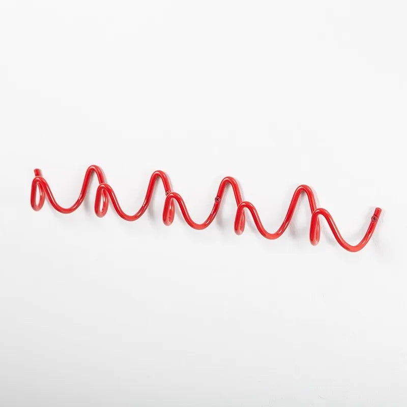 Minimalist Wave Wall Hanging Hook Hanger - Besontique Home