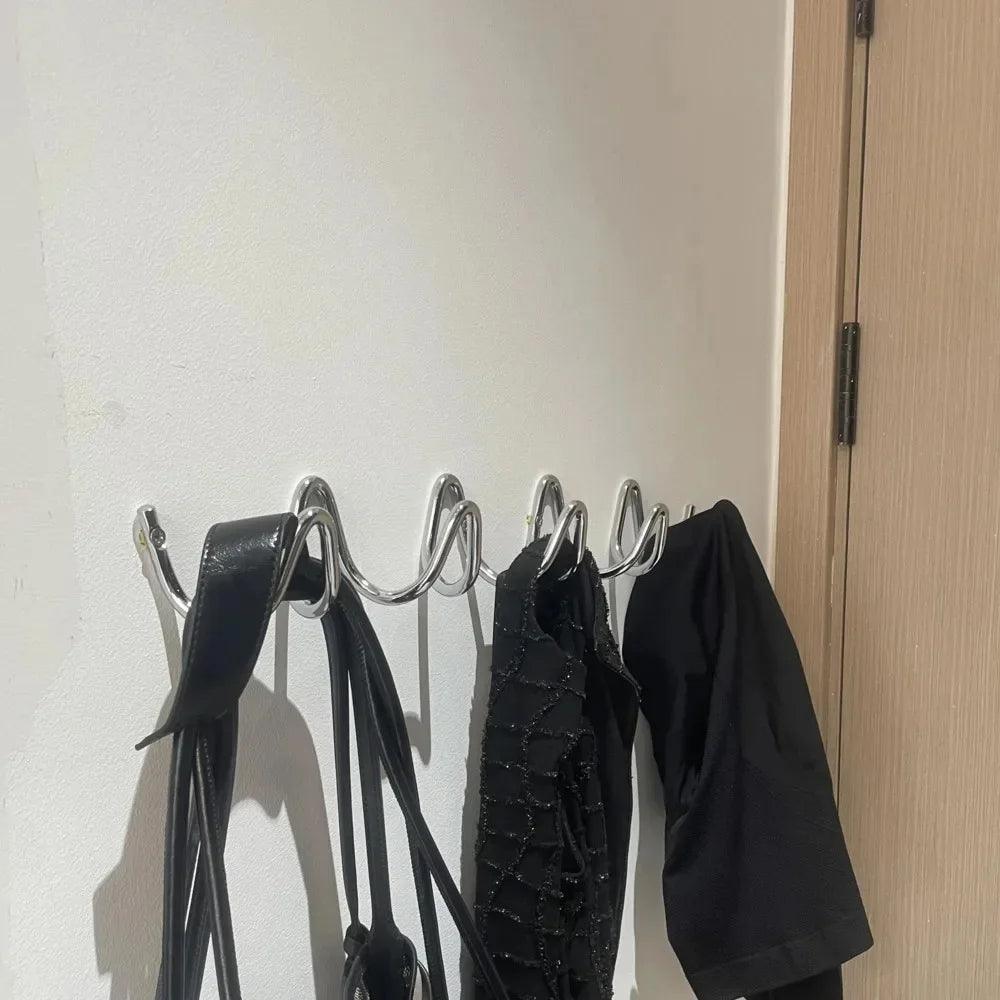 Minimalist Wave Wall Hanging Hook Hanger - Besontique Home