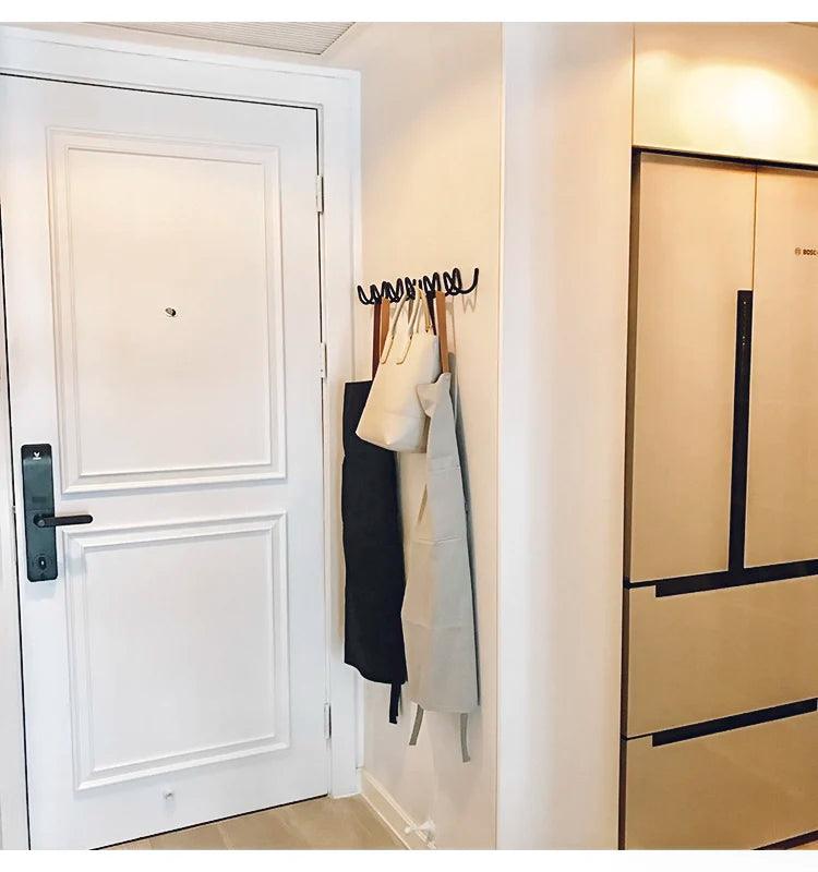 Minimalist Wave Wall Hanging Hook Hanger - Besontique Home