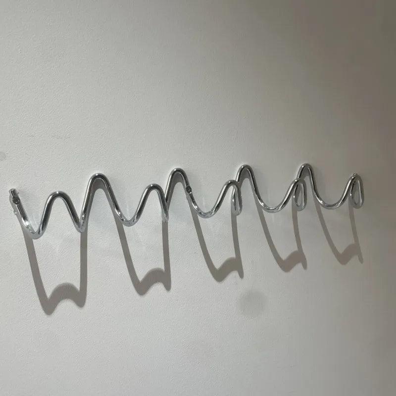 Minimalist Wave Wall Hanging Hook Hanger - Besontique Home