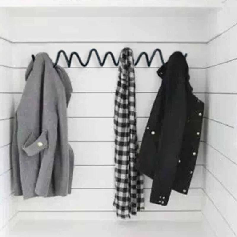 Minimalist Wave Wall Hanging Hook Hanger - Besontique Home