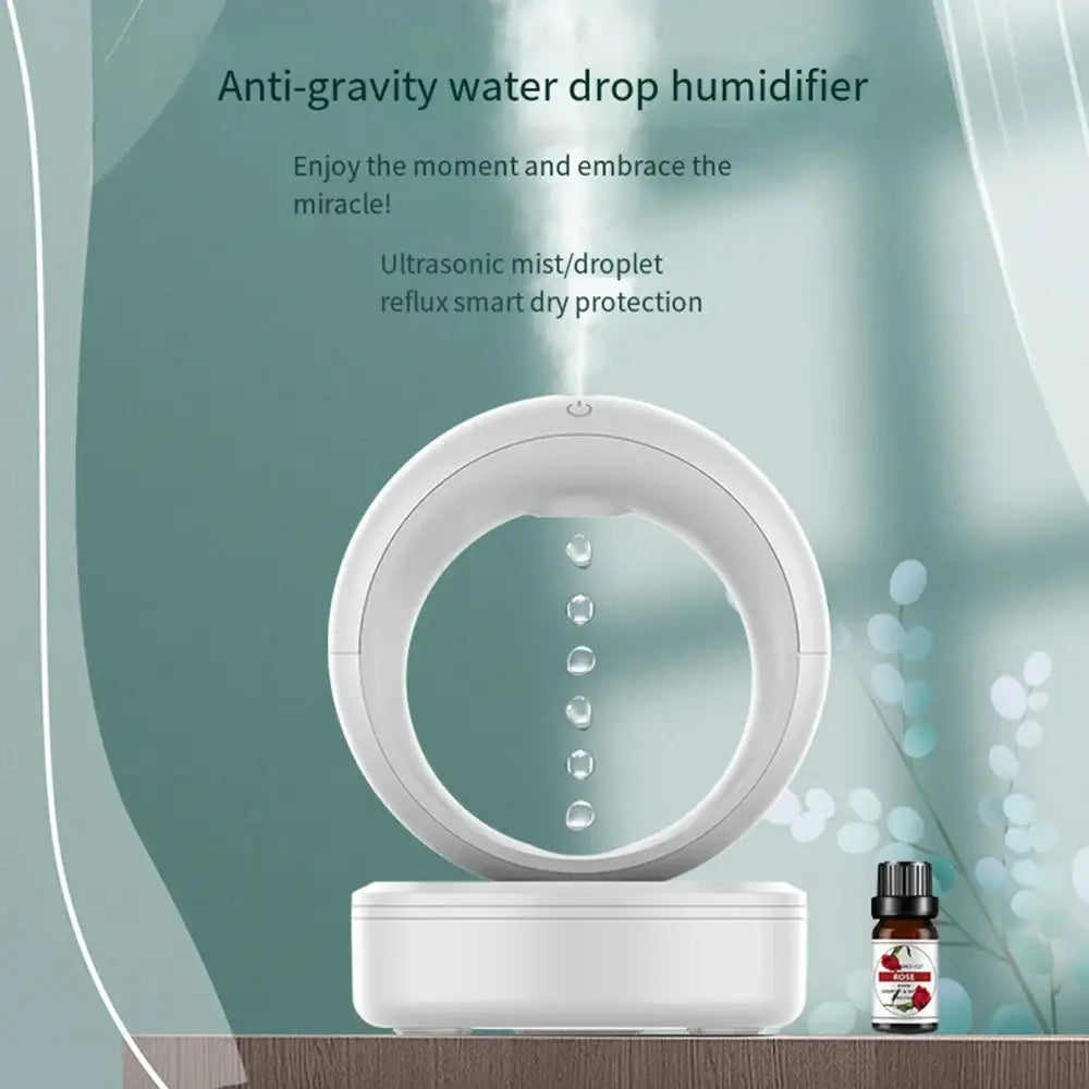 modern-anti-gravity-water-drop-humidifier-essential-oil-aroma-diffuser-usb-ultrasonic-mini-air-purifier-besontique-home-71562 - Besontique Home