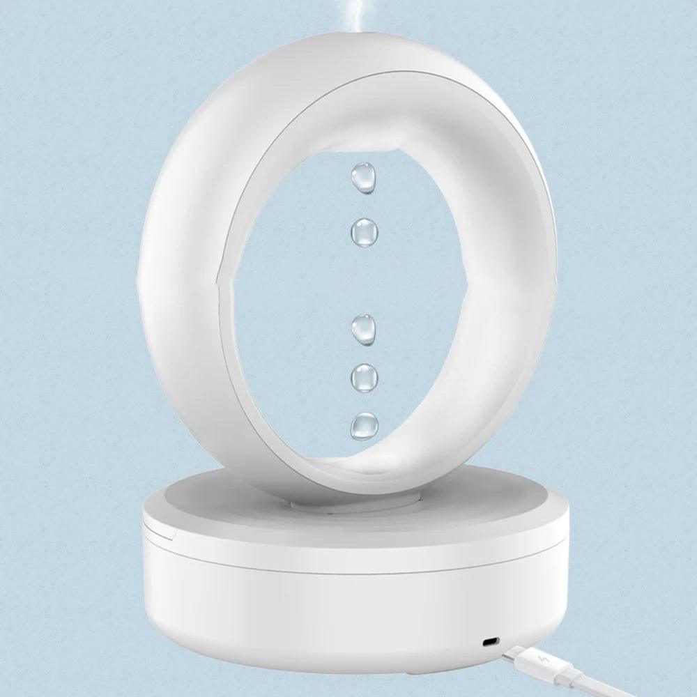 Modern Anti Gravity Water Drop Humidifier β Essential Oil Aroma Diffuser USB Ultrasonic Mini Air Purifier - Besontique Home