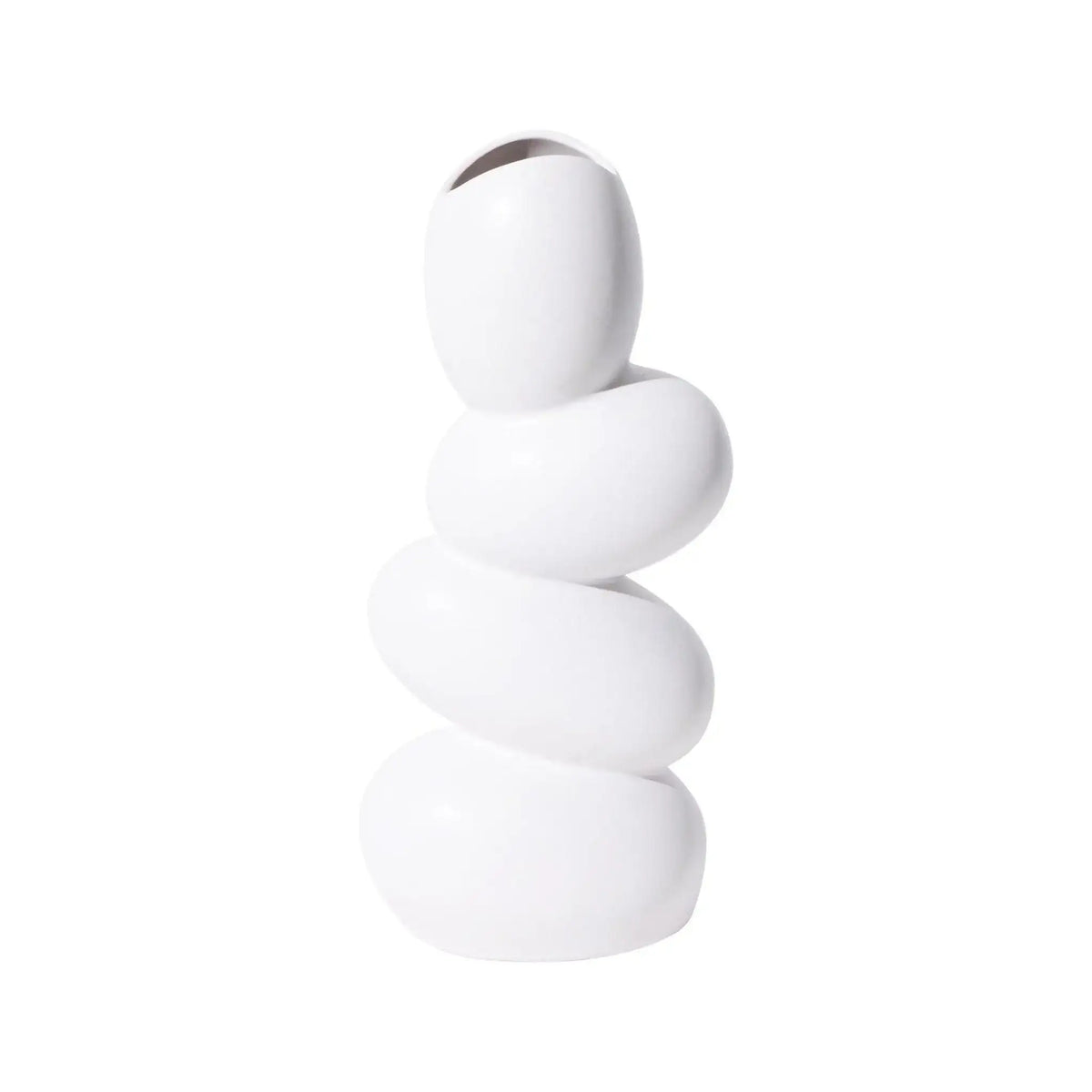 modern-art-sculpture-egg-shape-vase-minimal-white-decorative-pot-besontique-home-30238 - Besontique Home