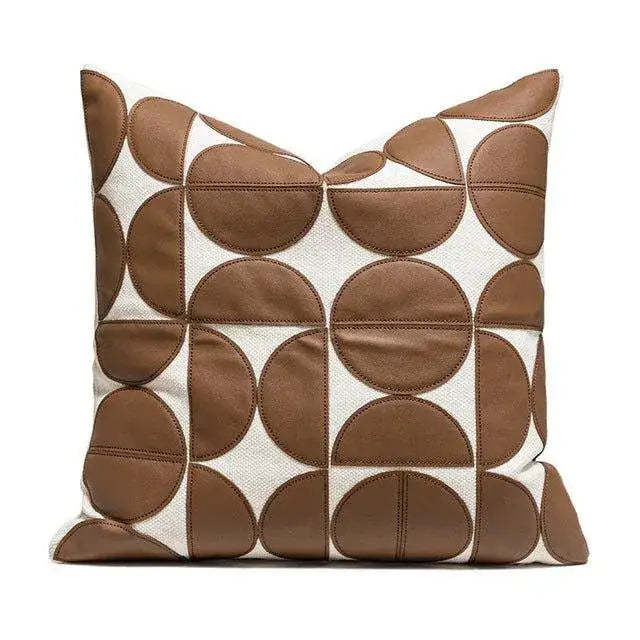 modern-artificial-leather-cushion-cover-geometric-decorative-pillow-cases-besontique-home-14708 - Besontique Home