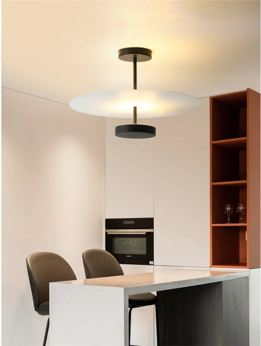 Modern Design Surface Mounted Ceiling Lamp │ Acrylic Shade LED Light - Besontique Home