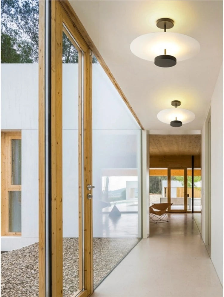 Modern Design Surface Mounted Ceiling Lamp │ Acrylic Shade LED Light - Besontique Home