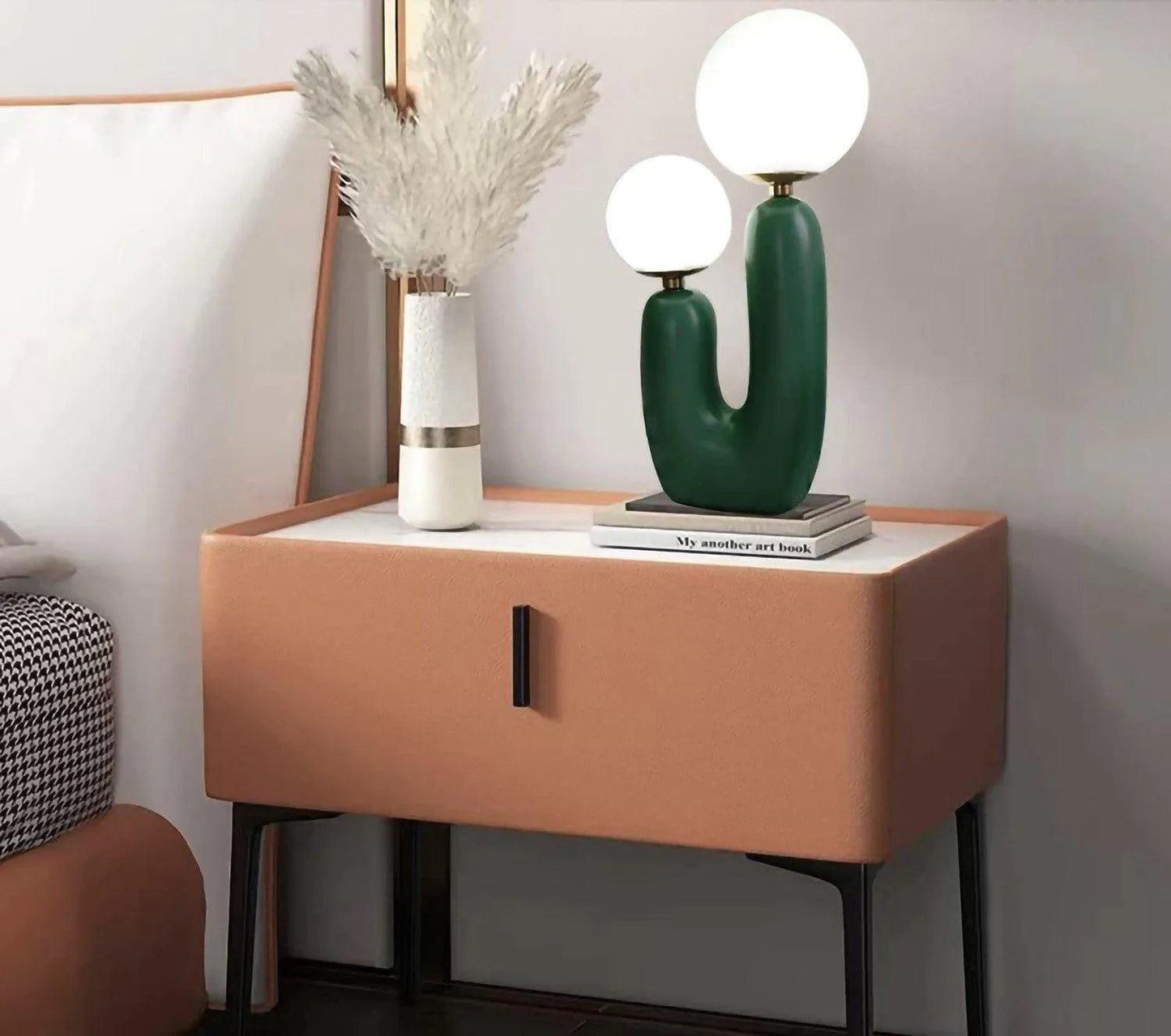 Modern Double Frosted Glass Balls Table Lamp │ Nordic Creative LED Desk Light - Besontique Home
