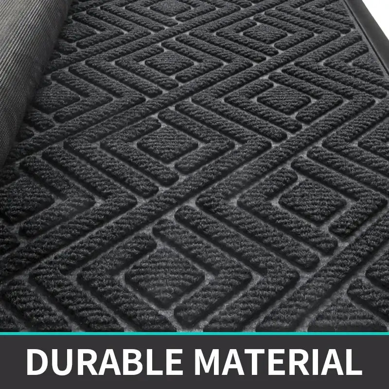 modern-geometric-pattern-pvc-door-mat-solid-color-anti-slip-entrance-floor-rug-mat-besontique-home-65598 - Besontique Home