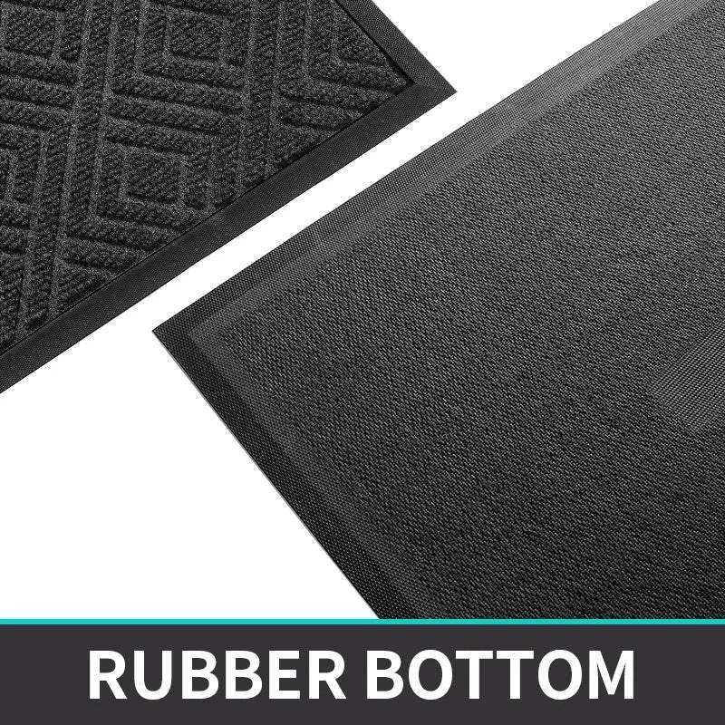 modern-geometric-pattern-pvc-door-mat-solid-color-anti-slip-entrance-floor-rug-mat-besontique-home-68963 - Besontique Home