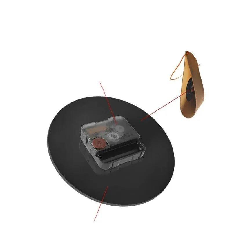 Modern Handbag Shape Wall Decor Clock │ Unique Shoulder Bag Decorative Clock - Besontique Home