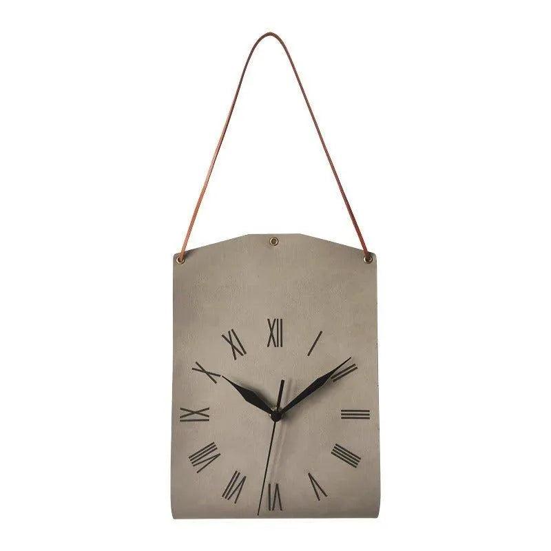 Modern Handbag Shape Wall Decor Clock │ Unique Shoulder Bag Decorative Clock - Besontique Home
