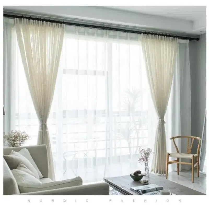 modern-linen-ivory-white-tulle-curtain-japanese-style-thicken-sheer-shading-window-drapes-besontique-home-26280 - Besontique Home