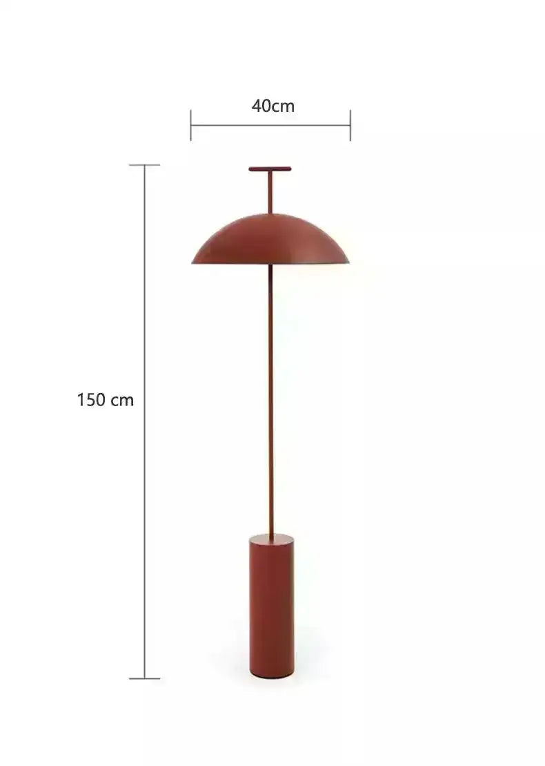 modern-minimal-metal-simple-floor-light-black-and-red-nordic-style-designer-mushroom-standing-lamp-besontique-home-68699 - Besontique Home