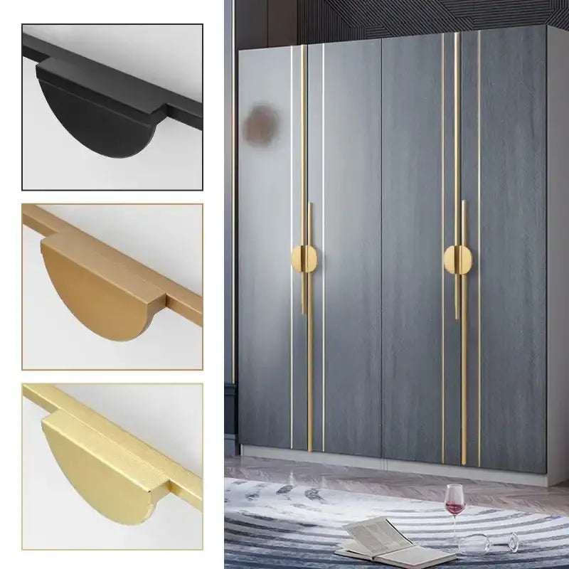 modern-minimal-round-counter-furniture-door-knob-alloy-simple-kitchen-cabinet-drawer-handles-besontique-home-35240 - Besontique Home