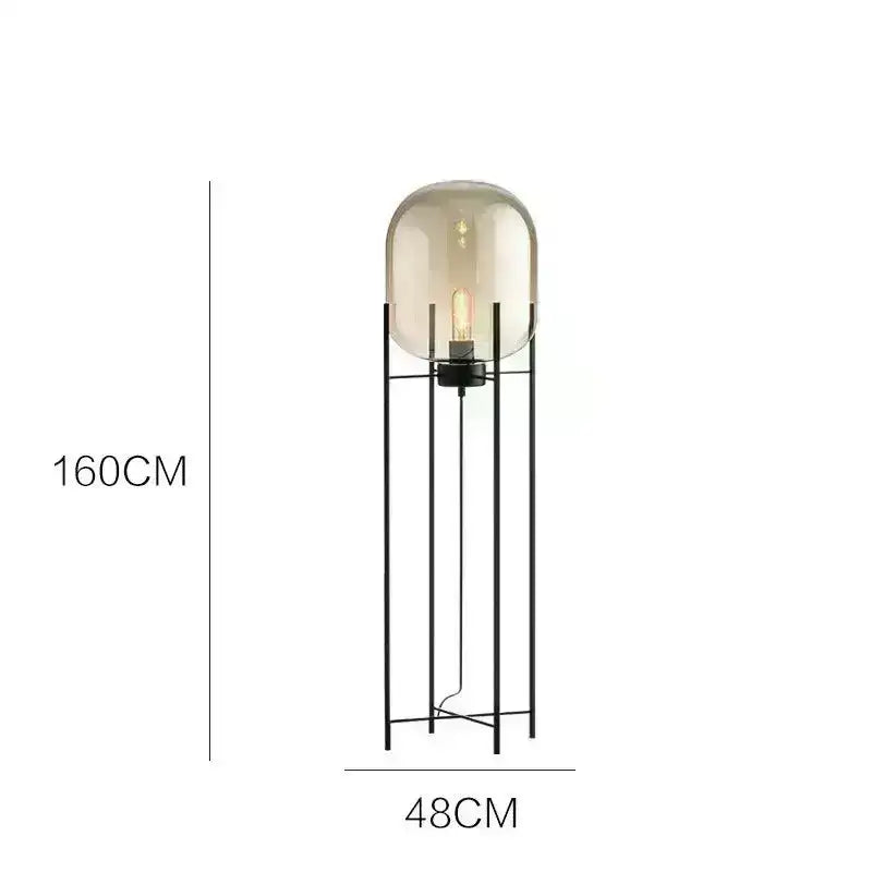 modern-nordic-clear-glass-floor-lamp-light-ambertransparentgrey-industrial-led-living-bedroom-decor-big-lighting-lamp-besontique-home-25545 - Besontique Home