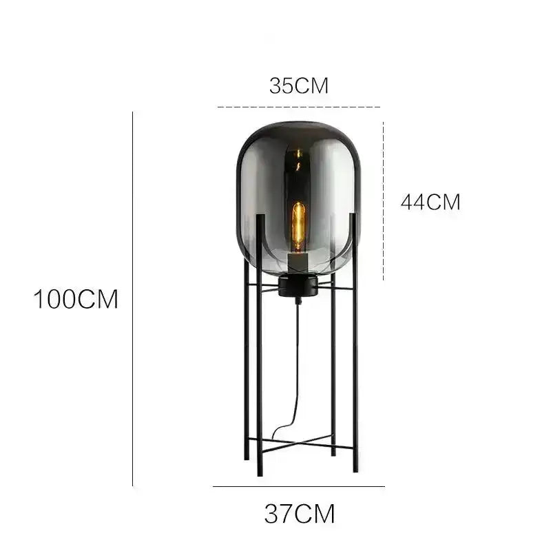 modern-nordic-clear-glass-floor-lamp-light-ambertransparentgrey-industrial-led-living-bedroom-decor-big-lighting-lamp-besontique-home-44435 - Besontique Home