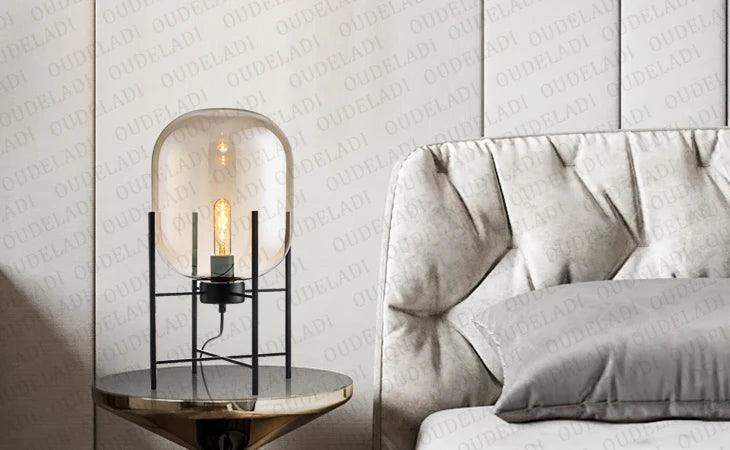 modern-nordic-clear-glass-table-lamp-light-ambertransparentgrey-industrial-led-living-bedroom-decor-lighting-desk-lamp-besontique-home-88856 - Besontique Home