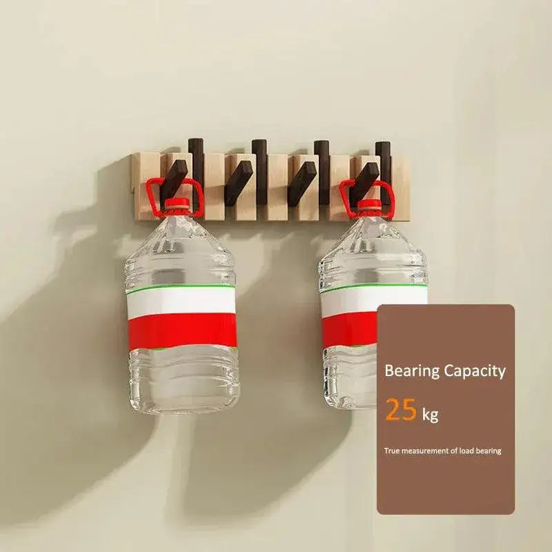 modern-nordic-foldable-wall-hanging-hooks-hanger-rack-for-clothes-bags-coat-entrance-door-home-decoration-besontique-home-94880 - Besontique Home
