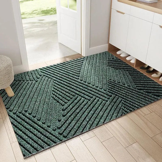 Modern Nordic Stylish PVC Door Mat │ Anti-slip Entrance Floor Rug Mat │ Sand-removing Footpad - Besontique Home