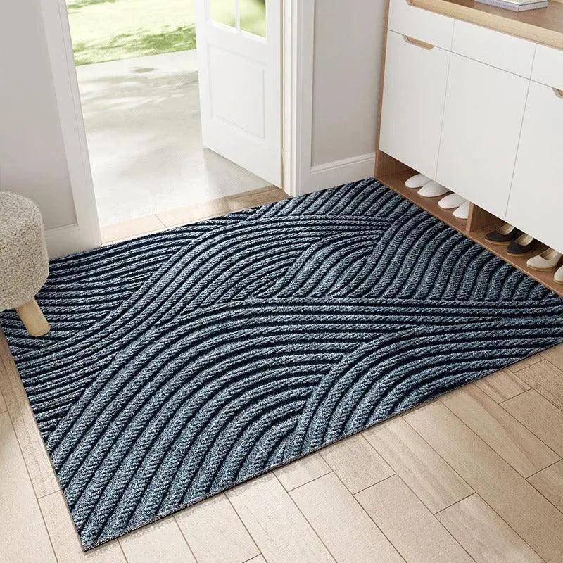 Modern Nordic Stylish PVC Door Mat │ Anti-slip Entrance Floor Rug Mat │ Sand-removing Footpad - Besontique Home