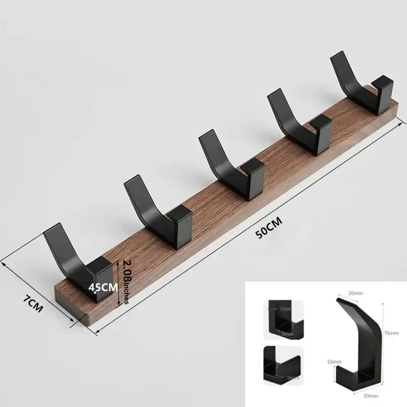 modern-nordic-wall-mounted-coat-rack-besontique-home-66015 - Besontique Home