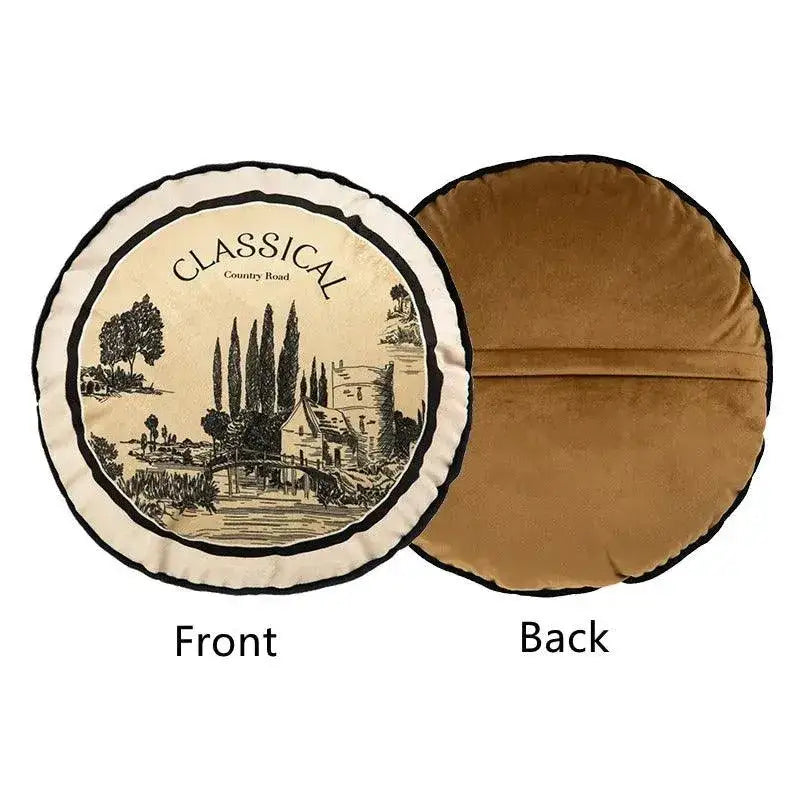 modern-retro-black-white-velvet-cushion-cover-besontique-home-36104 - Besontique Home